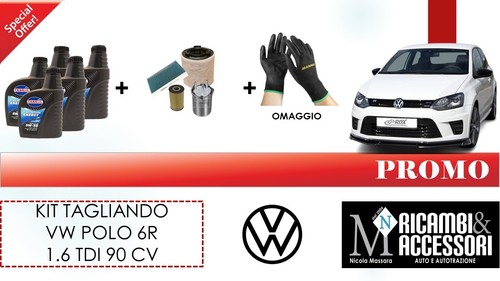 Kit tagliando polo 1 6 - kit, vw