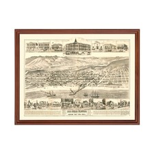 Vecchia mappa san buena - mappa,