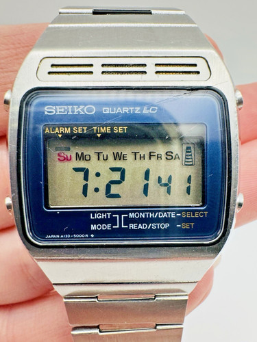 Vintage seiko quartz lcd - seiko,