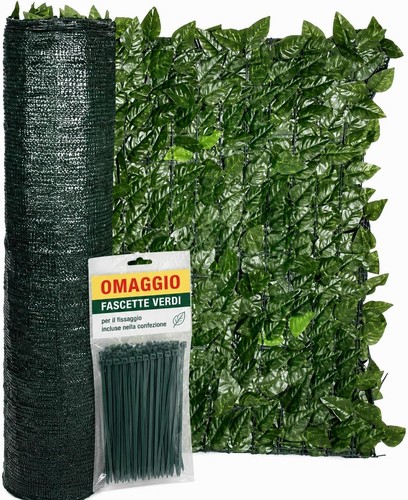 Siepe artificiale edera 1x3 - artificiale,
