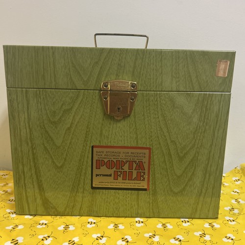 Scatola portaoggetti vintage