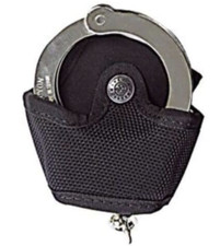 PORTA MANETTE APERTO IN CORDURA NERO ORIGINALE CARABINIERI