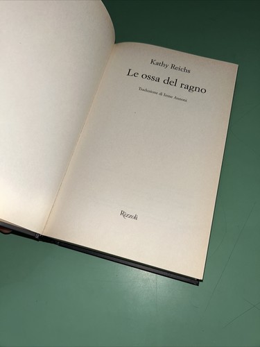 Libro romanzo ossa del - libro,