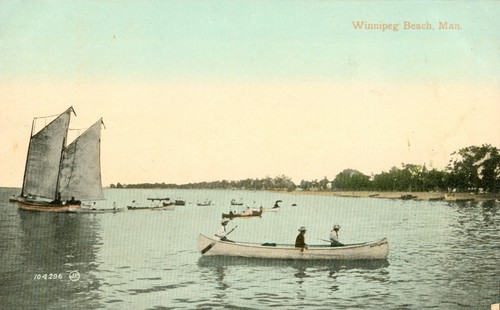 Cartolina antica winnipeg - antica,