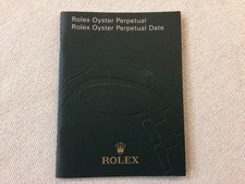 Libretto Booklet Rolex Oyster