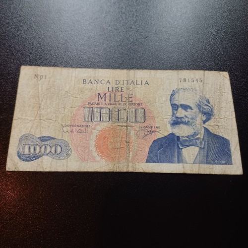 Banconota repubblica italiana - banconota,