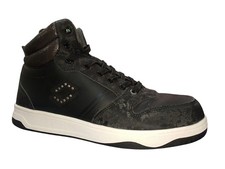 Scarpe Lotto Rocket Amf III Mid Ragazza in Pelle nero
