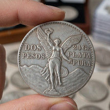 Moneta 2 Peso Messicana 1921