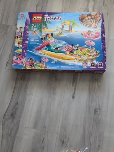 Lego friends party boat - party,