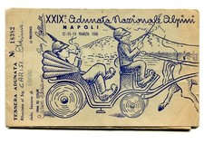 tessera alpini adunata 1956