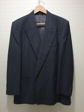 Abito Completo Uomo Lana Nero Adolfo Trabaldo Made in Italy