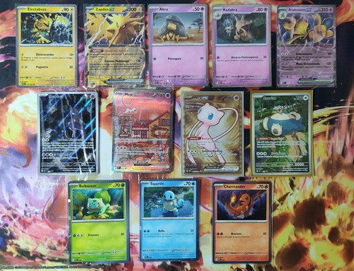 Lotto carte pokemon - lotto, 151
