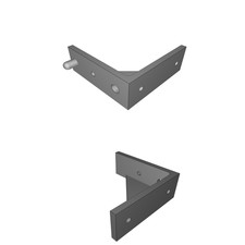 Staffa Supporto a L per