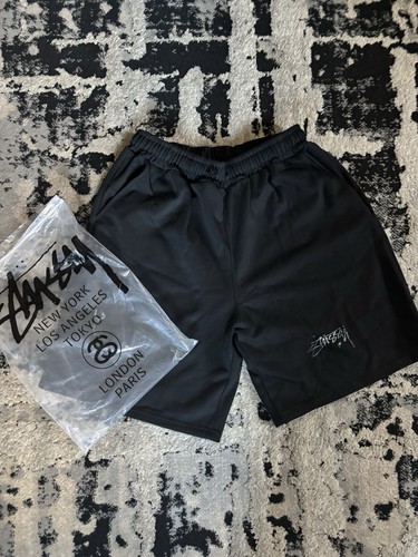 Pantaloncini con logo stussy - con,