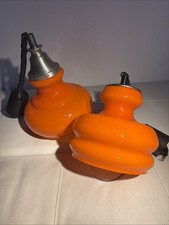 Coppia Lampade Vintage Anni