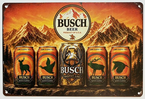 Insegna luminosa birra busch - luminosa,