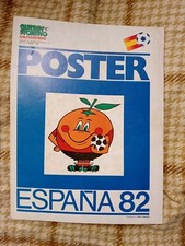 Poster Mondiali Spagna 1982. Inserto Redazionale Guerin Sportivo