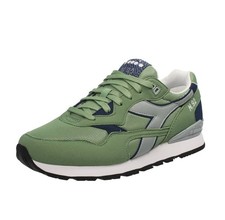 Diadora N 92 - Sneakers In Tessuto Verde - Uomo Scarpe Sneakers Sportive