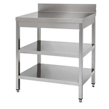 Tavolo 60x60x85 acciaio inox