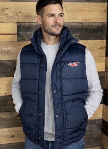 Gilet uomo hollister - hollister, blu