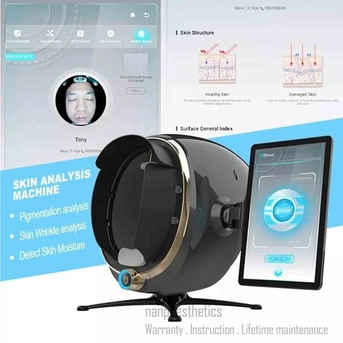 Analizzatore pelle viso - , 3d