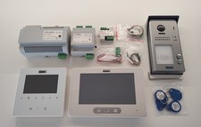 Videocitofono Gifran Bifamiliare, 2 touchscreen a colori, apertura con RFID