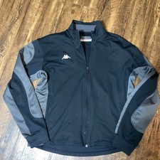 Kappa Large Mens Black Full