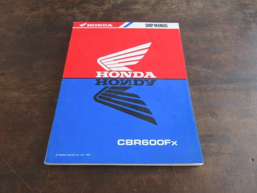 Honda cbr600f 1998 - honda, service
