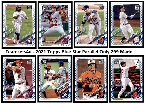 2021 topps blue star - topps,