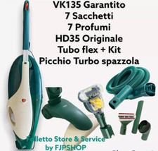 FOLLETTO VK135 RIGENERATO CON HD35 VORWERK TUBO PICCHIO ACCESSORI RICONDIZIONATO
