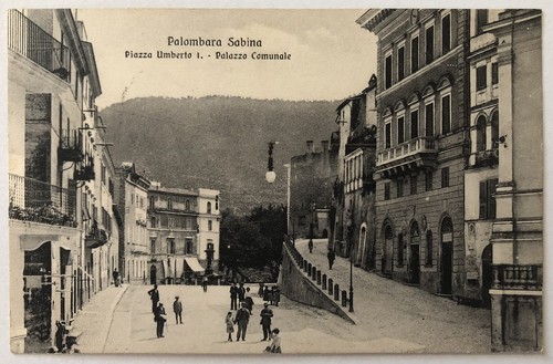 Cartolina palombara sabina - palombara,