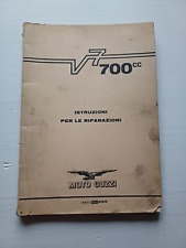 Moto Guzzi V7 700 1a serie 1968 manuale officina originale workshop manual