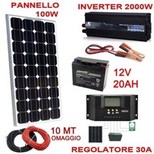 Kit fotovoltaico pwm - kit, kw