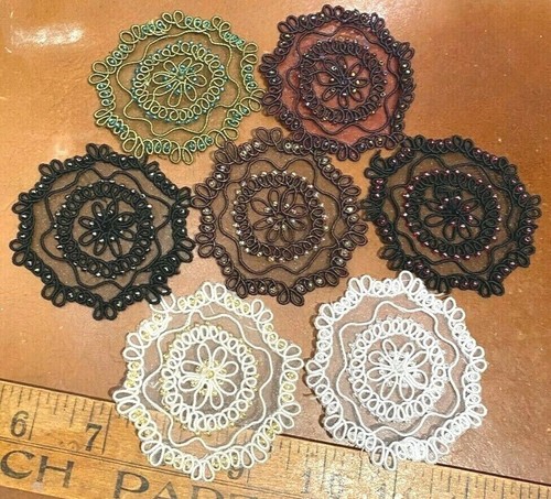 Applique soutache loopy - soutache,