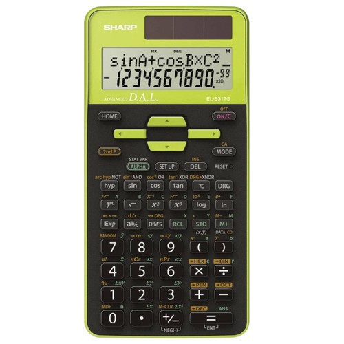 Sharp 531tg verde - el-531tg,