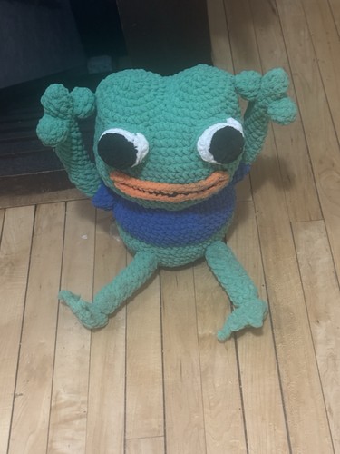 Peluche grande pepe - pepe, rana