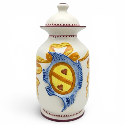 Barattolo farmacia maiolica