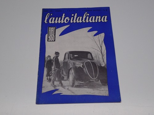 Auto italiana 4 - l'auto, n°