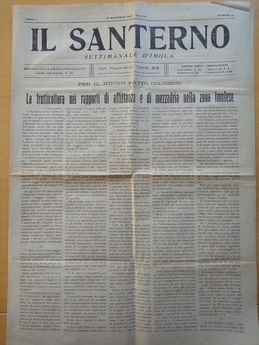 1927 santerno settimanale - 1927-il, santerno-settimanale