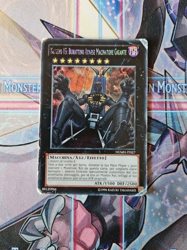 Numero 15 burattino - yu-gi-oh!,