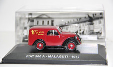 EDICOLA USATO 1:43 DIE CAST FIAT 500 A MALAGUTI 1947 ROSSO EDI 3 PUB