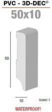 Zoccolino battiscopa 50x10mm - battiscopa,