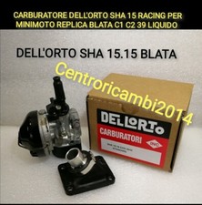 Carburatore Dell'orto SHA 15.15 Racing Per Minimoto REPLICA BLATA C1 C2 39 LC 