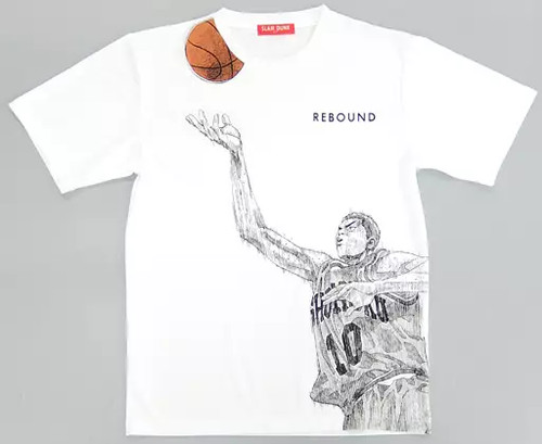 Shirt bianca slam - slam, dunk