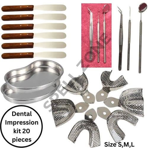 Kit impressione dentale 20pz - impressione,
