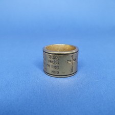ANELLO "PIETRO FERRANTE"  AVE MARIA COLORE ORO