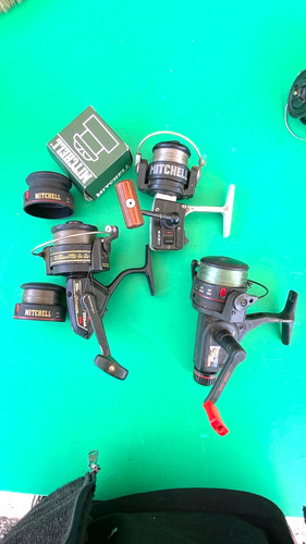 Lot moulinets mitchell peche - lot,