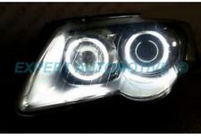 FARI NERI O CROMO   PASSAT 3C ANGEL EYES A LED 03/2005 A 07/2010 + MOTORINI