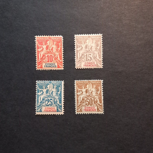 Colonie francesi congo 1900 - francesi, 1900/
