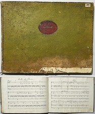 Libro Di Canti Manuscritto
